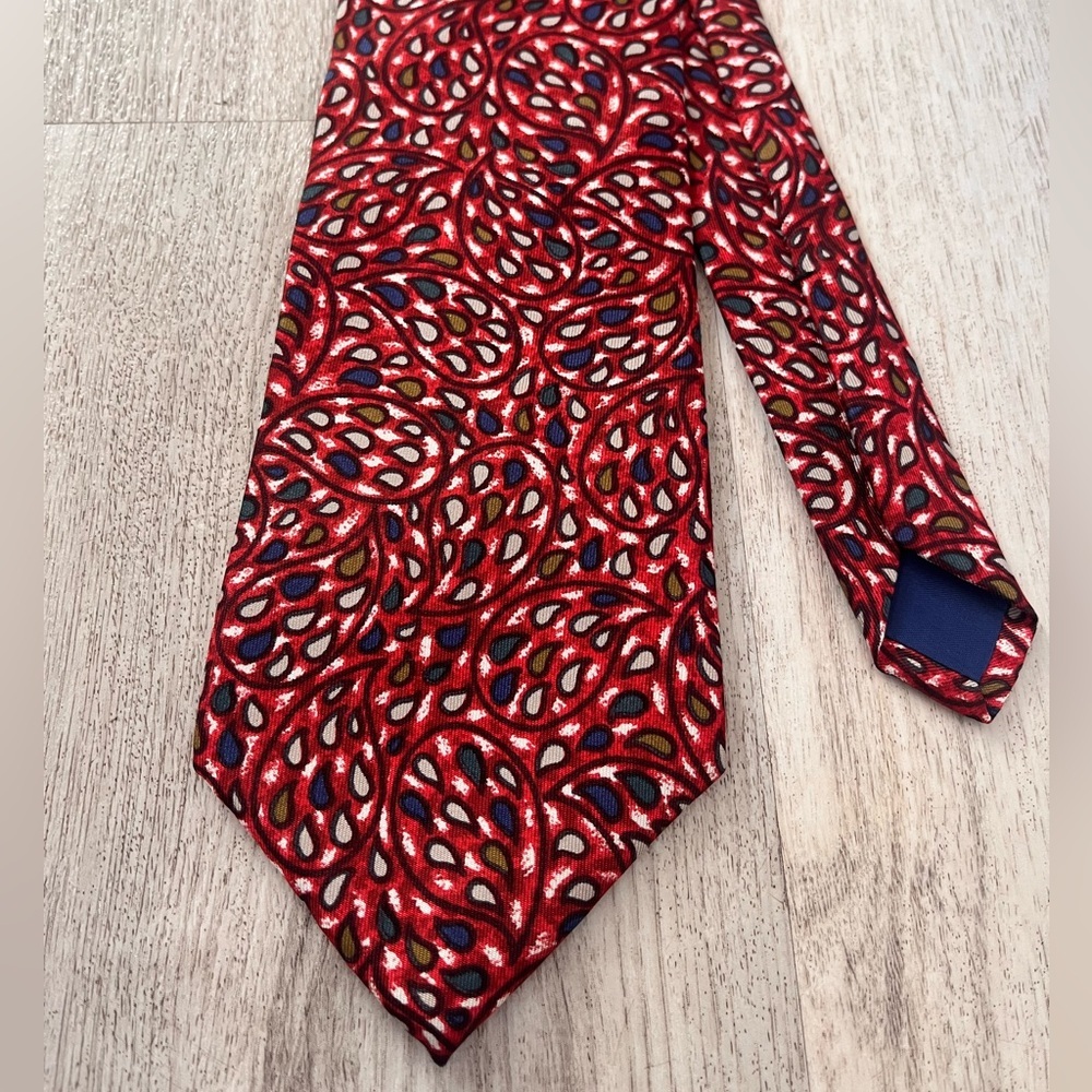 VTG Perry Ellis Portfolio Italian Silk Tie men’s necktie